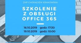 Szkolenie z obsługi Office 365 ZHP Chorągwi Krakowskiej