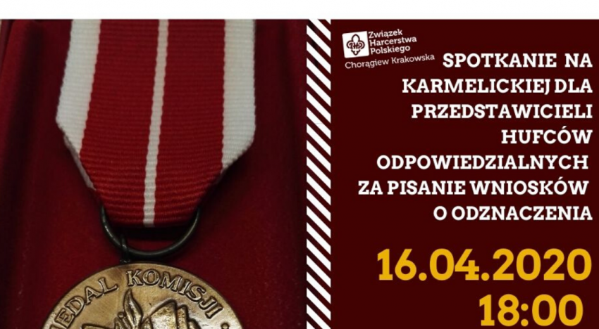 Spotkanie dla instruktorów piszących wnioski o&nbsp;odznaczenia!